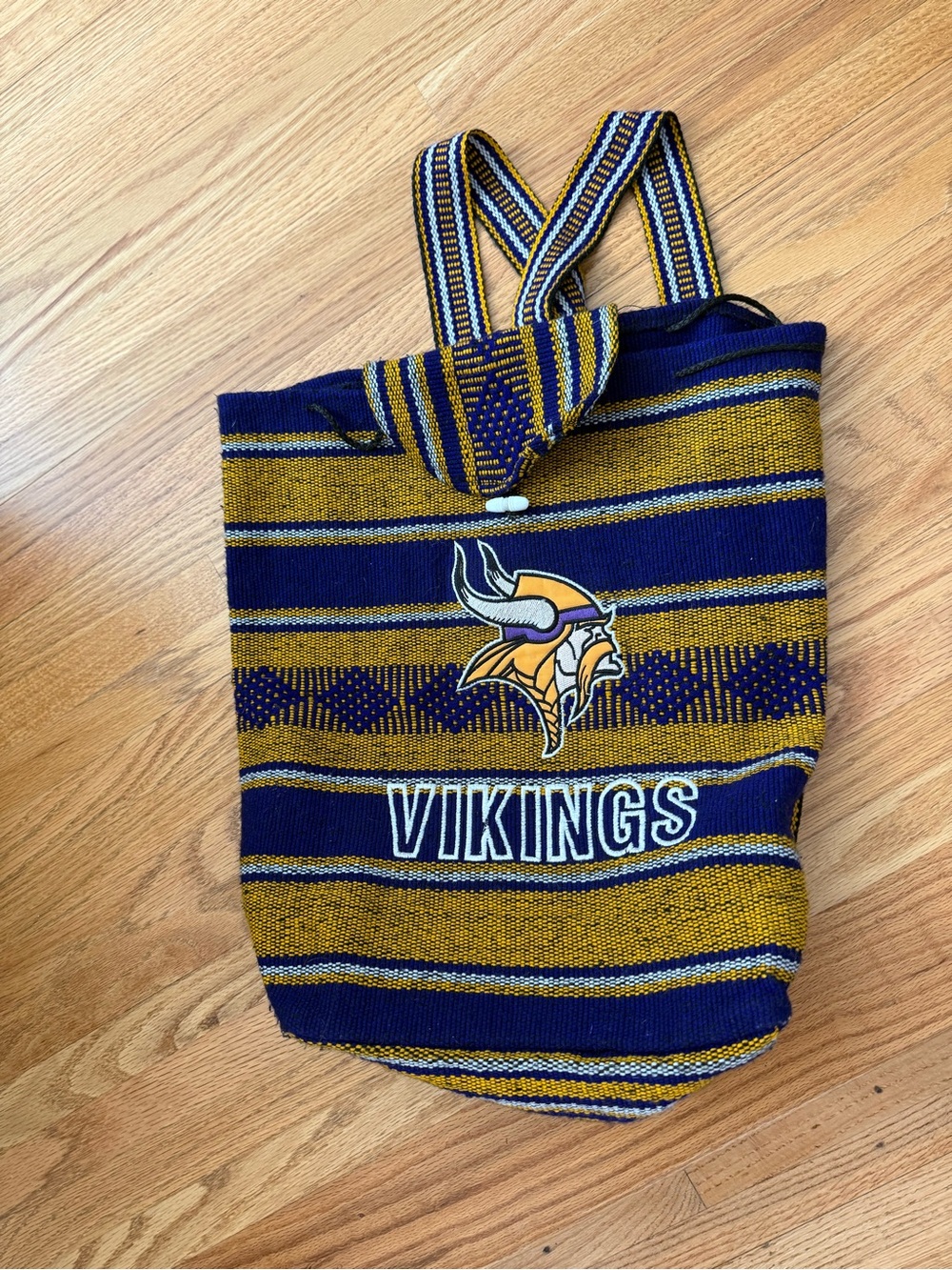 Minnesota Vikings woven backpack Bag -